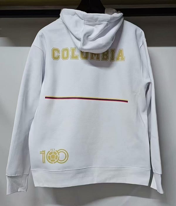 2024 Colombia 100Th Anniversary Sherpa-lined Hoodie 5 Color - Image 3