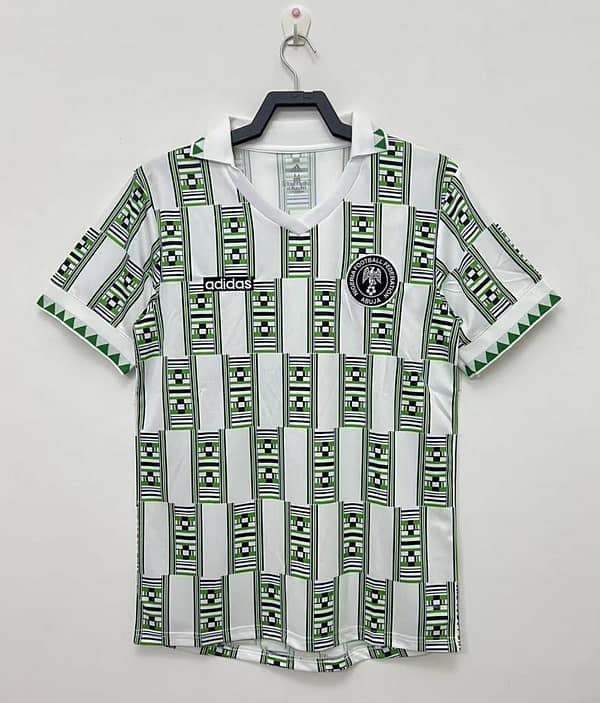 Retro 1994 Nigeria Home Soccer Jersey