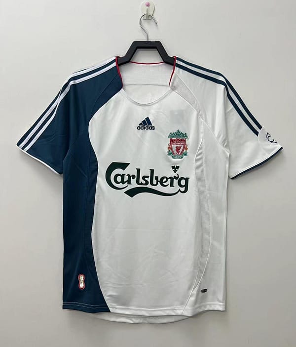 Retro 06/08 Liverpool Away Soccer Jersey