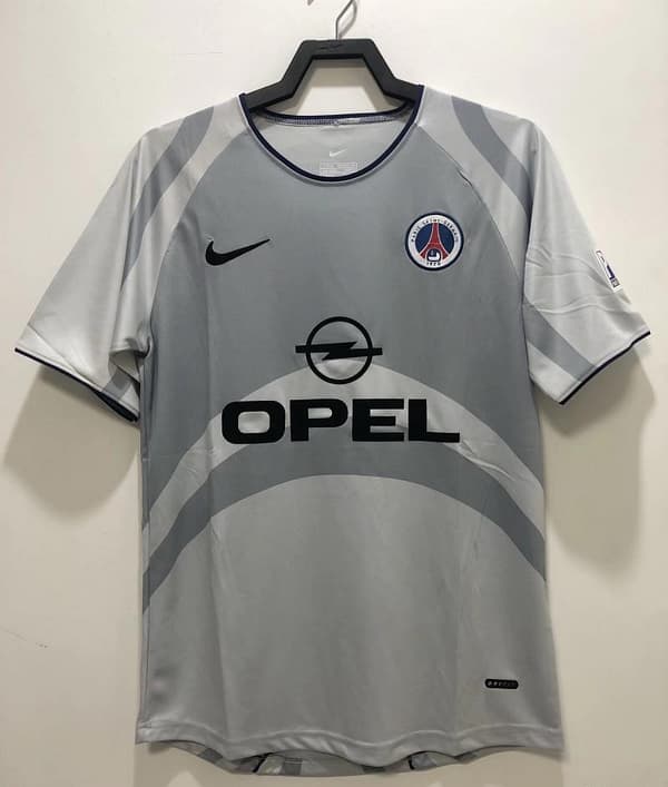 Retro 01/02 PSG Away Soccer Jersey - Image 10