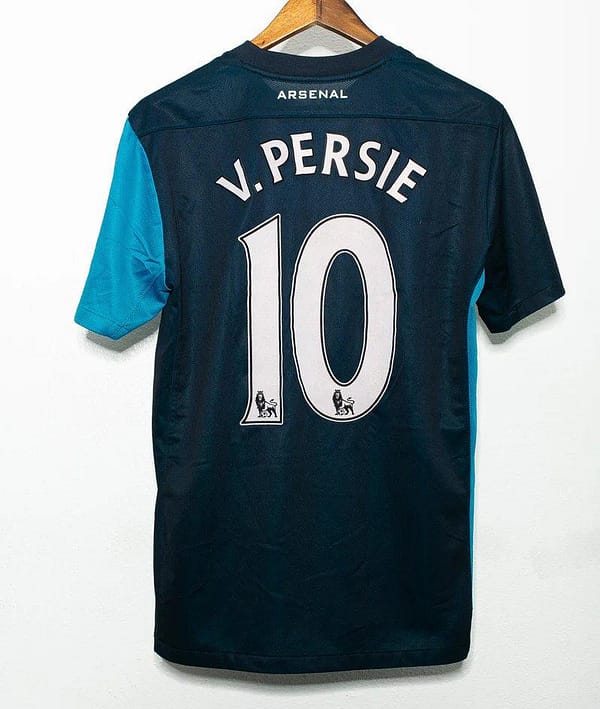 Retro 11/12 Arsenal Away Blue Jersey - Image 3