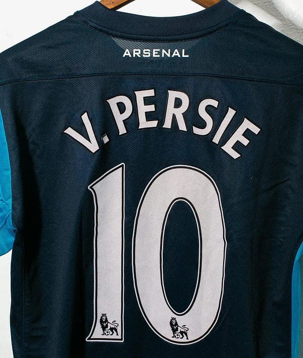 Retro 11/12 Arsenal Away Blue Jersey - Image 5