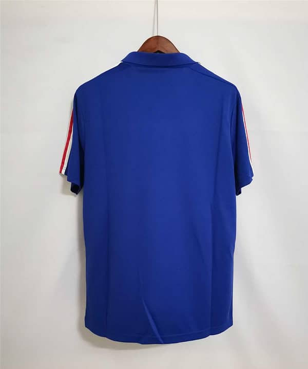 Retro 1984 France Home Soccer Jersey - Image 3