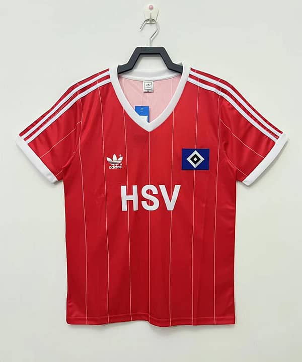 Retro 83/84 Hamburg SV Away Soccer Jersey