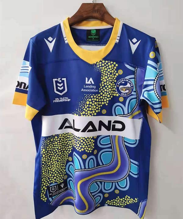 Parramatta Eels 2021 Mens Indigenous Rugby Jersey - Image 4