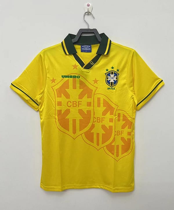 Retro 1994 Brazil home Soccer Jersey