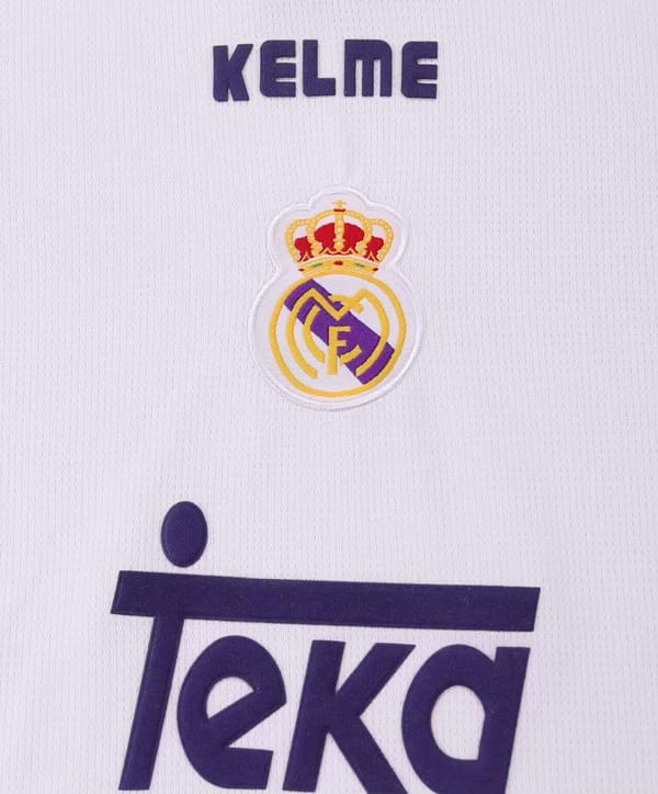 Retro Kids 96/97 Real Madrid Home Jersey - Image 5