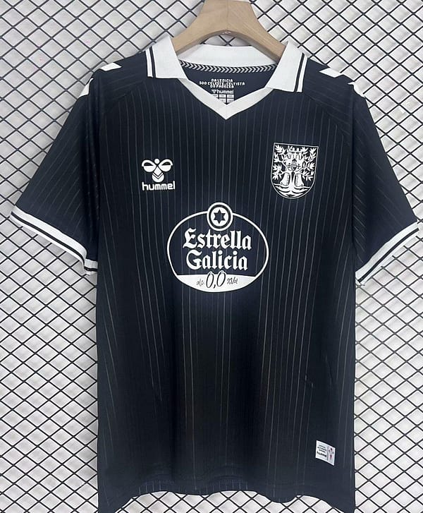 25/26 Celta Vigo 2025 Hummel "Olive Tree of 100 Years" Black Jersey - Image 6