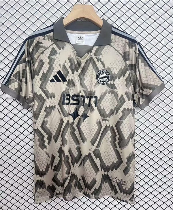 25/26 FC Bayern BSTN Brown Special Jersey - Image 4