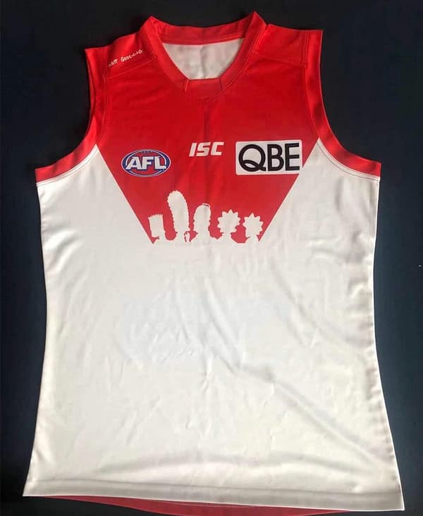 Sydney Swans 2021 Men's Home Football Guernsey