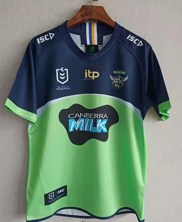 Canberra Raiders 2021 Men's Home Rugby Jersey - Image 4