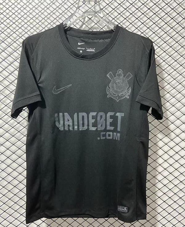 24/25 Corinthians Away Black Jersey - Image 2