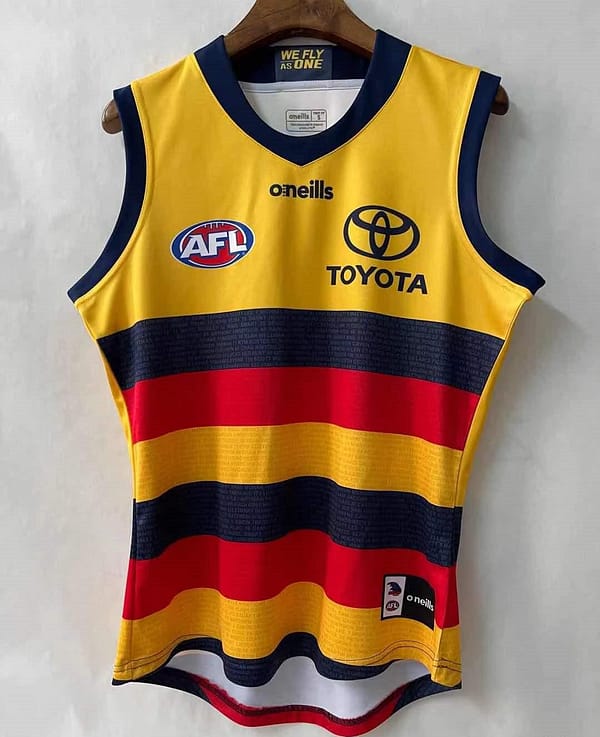 Adelaide Crows 2021 Mens Away Rugby Guernsey - Image 3