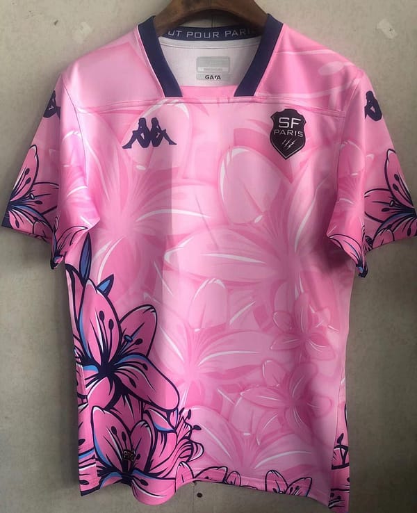Stade Francais Paris 2021 Mens Pro Home Jersey - Image 5