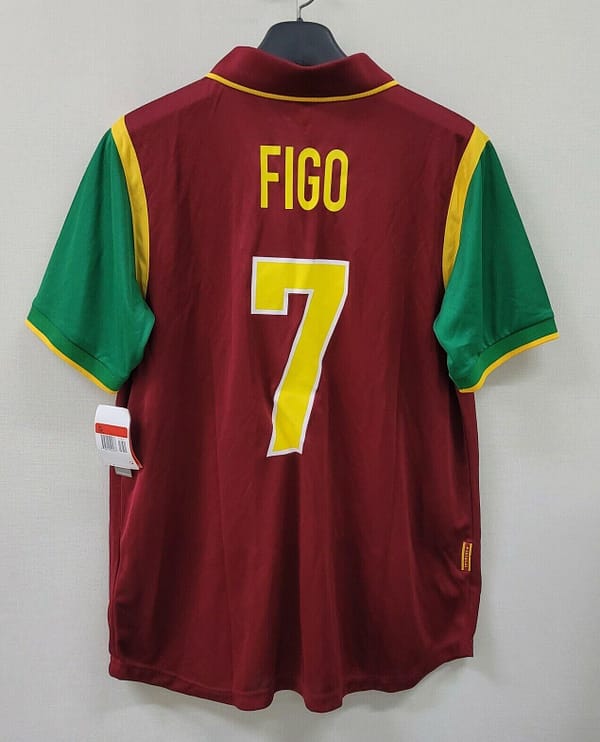 Retro 1999 Portugal Home Jersey