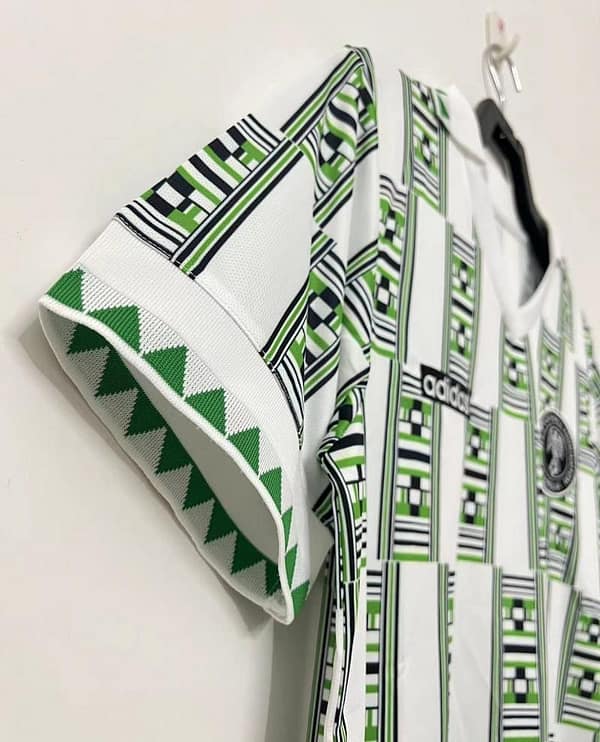 Retro 1994 Nigeria Home Soccer Jersey - Image 8
