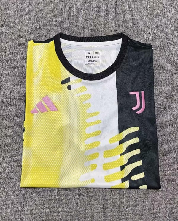 24/25 Juventus Yellow Pre-Match Jersey - Image 3