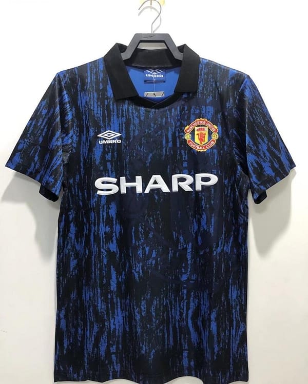 Retro 92/93 Manchester United Away Soccer Jersey
