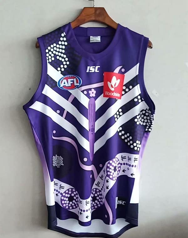 Fremantle Dockers 2020 Men's Indigenous Football Guernsey - Image 3