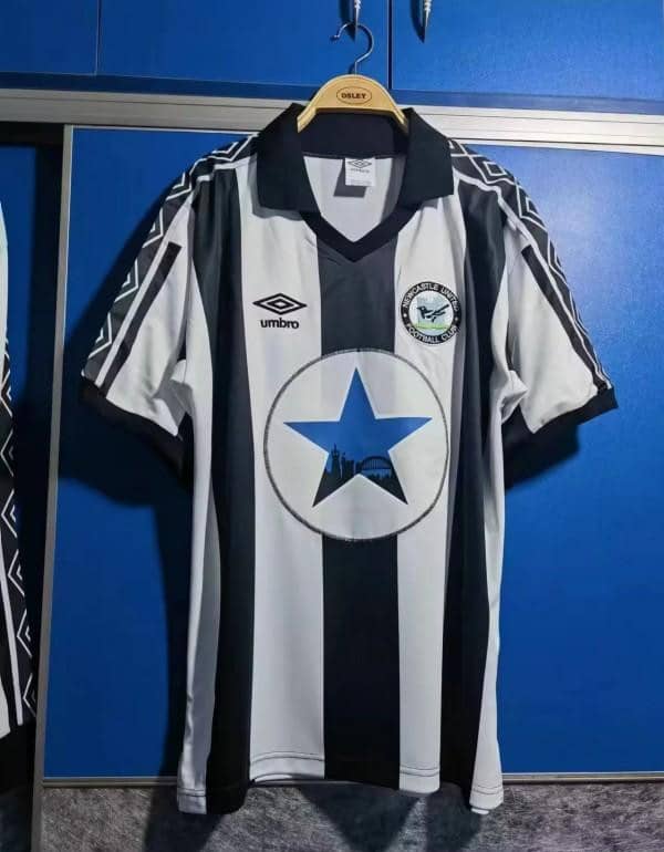 Retro 80/82 Newcastle United Home Jersey - Image 2