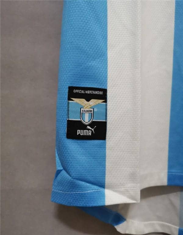 Retro 99-00 Lazio Home Jersey - Image 3