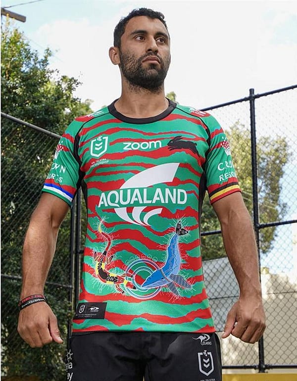 South Sydney Rabbitohs 2021 Mens Indigenous Rugby Jersey - Image 3