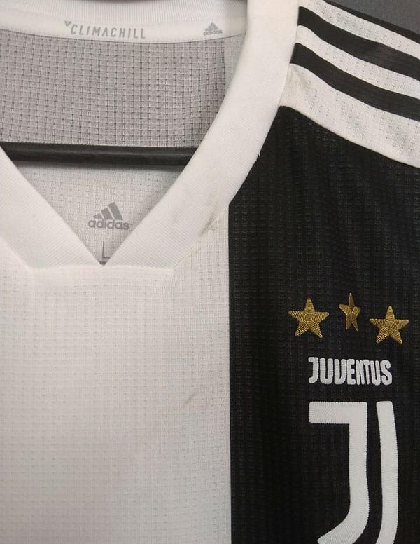 Player Version Retro 18/19 Juventus Home Jersey - Image 7