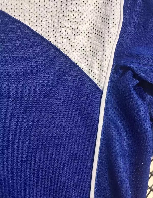Retro 2004 Brazil Away Blue Jersey - Image 3