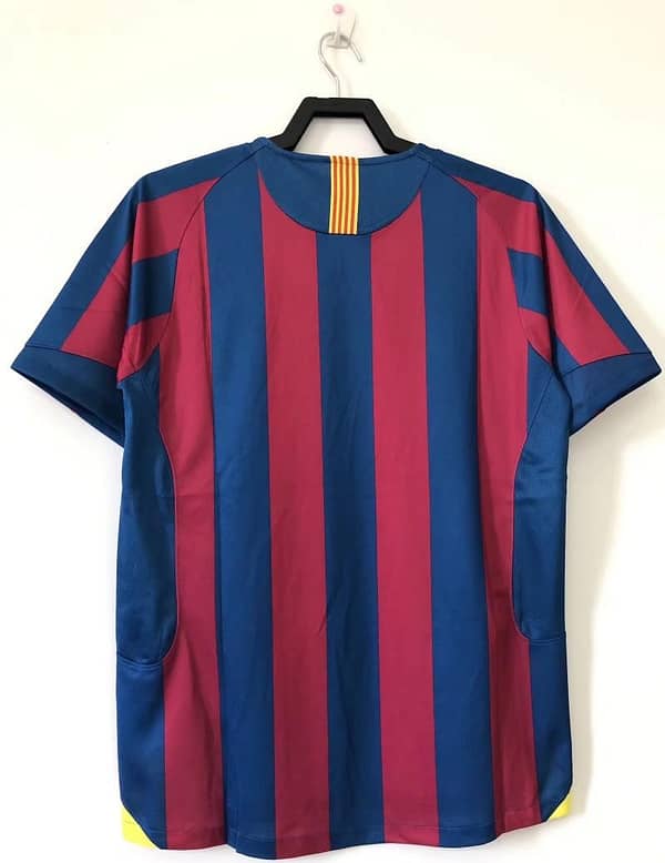 Retro 05/06 Barcelona Home League Version Soccer Jersey - Image 8