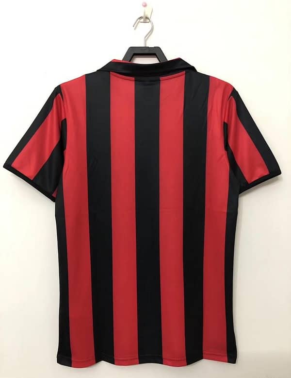 Retro 88/89AC Milan Home Soccer Jersey - Image 6