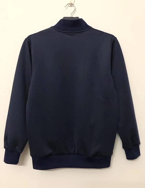 Retro 1982 England Navy Full Zipper Jacket - Image 2