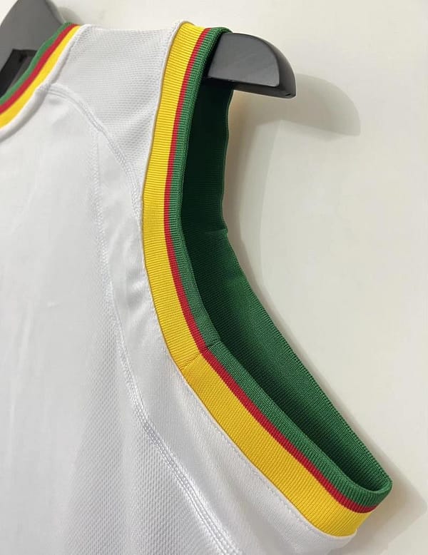 Retro 2002 Cameroon White Jersey - Image 3