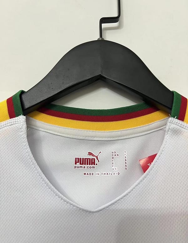 Retro 2002 Cameroon White Jersey - Image 4