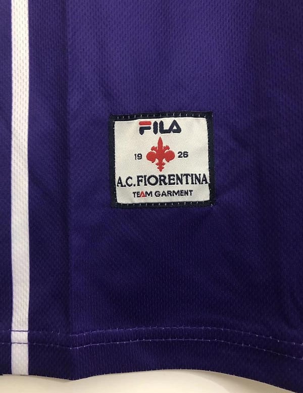 Retro 99/00 Fiorentina Home Soccer Jersey - Image 4