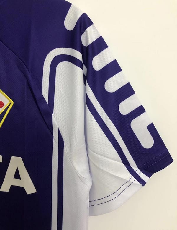 Retro 99/00 Fiorentina Home Soccer Jersey - Image 5