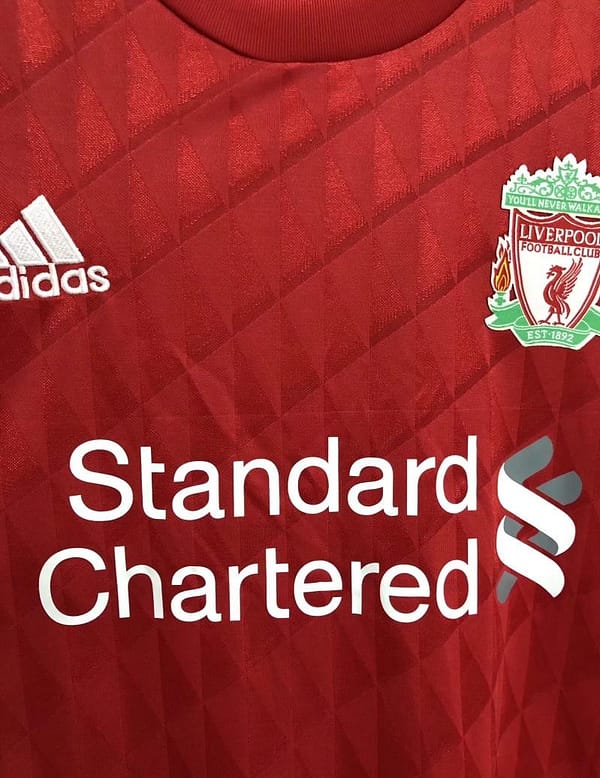 Retro 10/11 Liverpool Home Long Sleeve Soccer Jersey - Image 6
