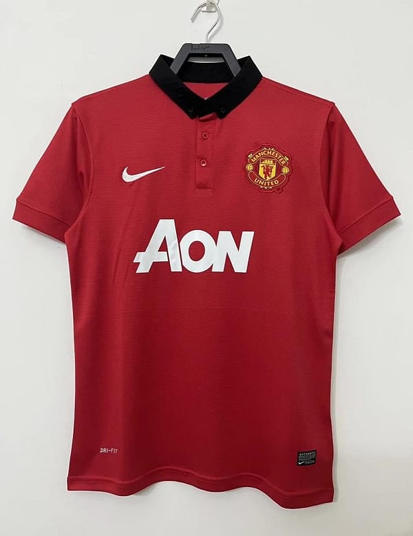 Retro 13/14 Manchester United Home Soccer Jersey