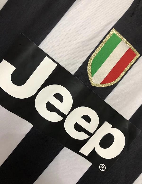 Retro 14/15 Juventus Home Soccer Jersey - Image 3