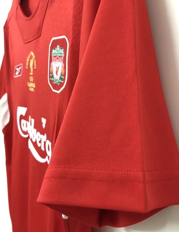 Retro 04/05 Liverpool Home Soccer Jersey - Image 4