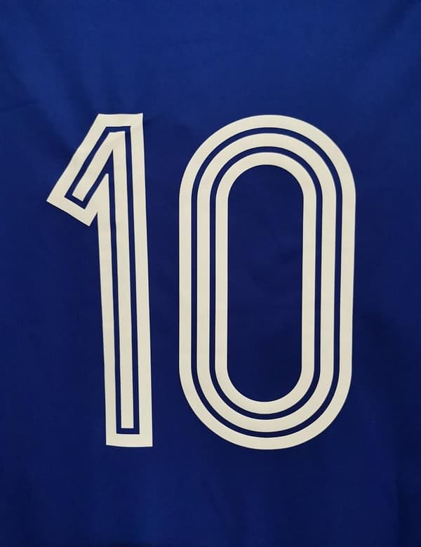 Retro 1984 France Home Soccer Jersey - Image 8