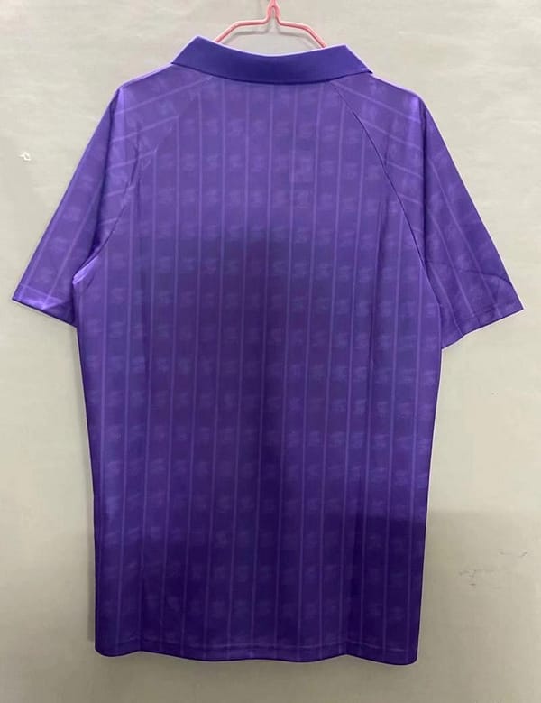 Retro 89/90 Fiorentina Home Soccer Jersey - Image 4