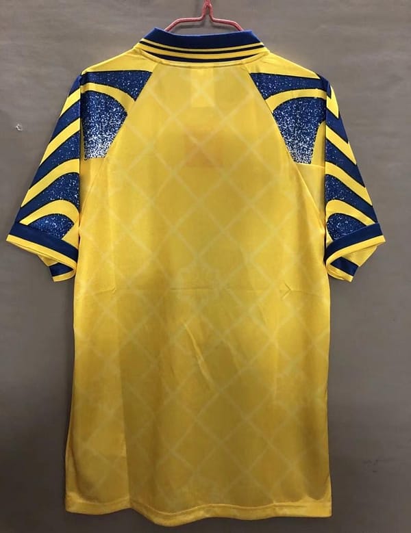 Retro 95/97 Parma Away Yellow Soccer Jersey - Image 4