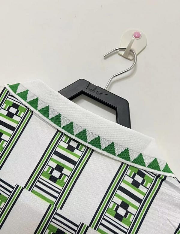 Retro 1994 Nigeria Home Soccer Jersey - Image 6