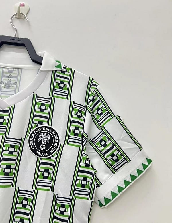 Retro 1994 Nigeria Home Soccer Jersey - Image 9