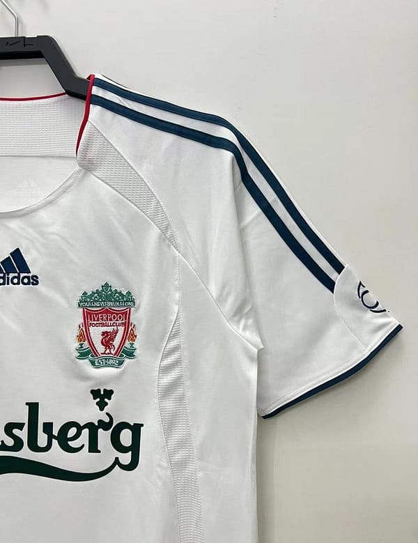 Retro 06/08 Liverpool Away Soccer Jersey - Image 9