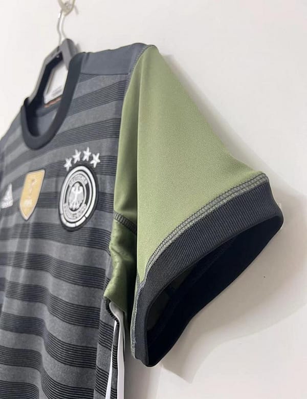 Retro 2016 Germany Away Soccer Jersey - Image 3