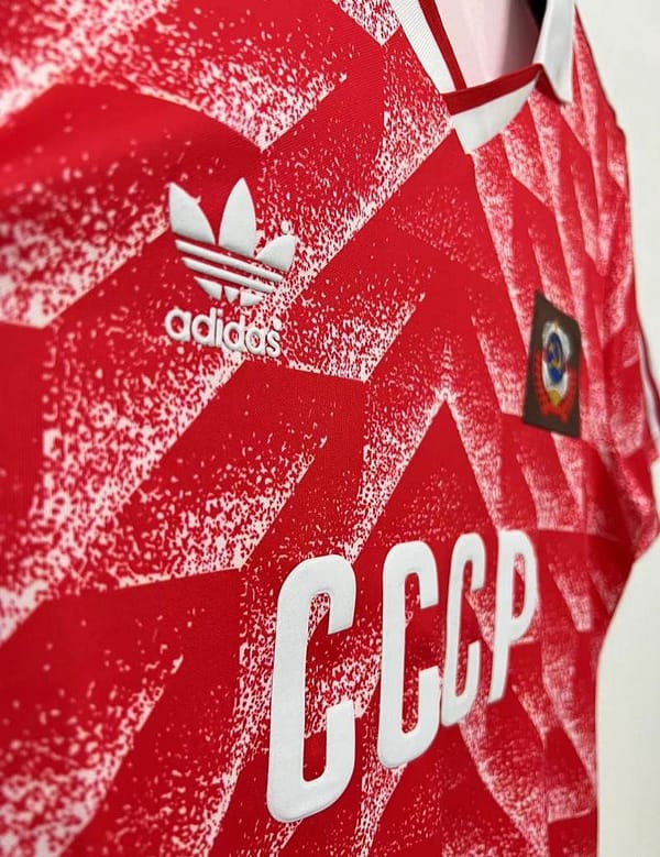 Retro 87/88 USSR Home Soccer Jersey - Image 5