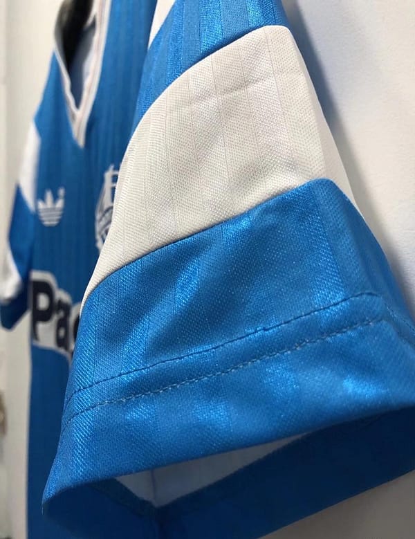 Retro 90/91 Olympique Marseille Away Soccer Jersey - Image 3