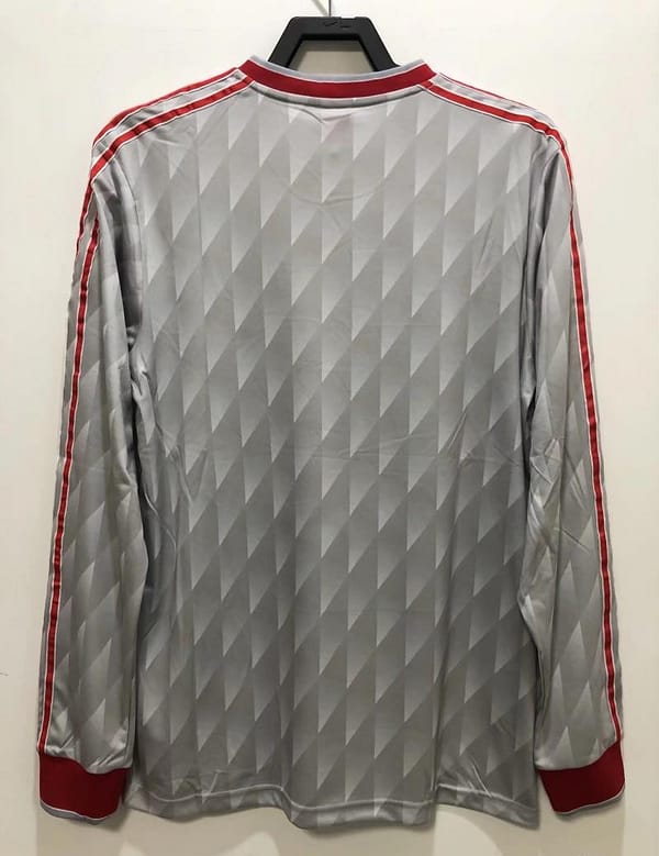 Retro 89/91 Long Sleeve Liverpool Away Soccer Jersey - Image 9