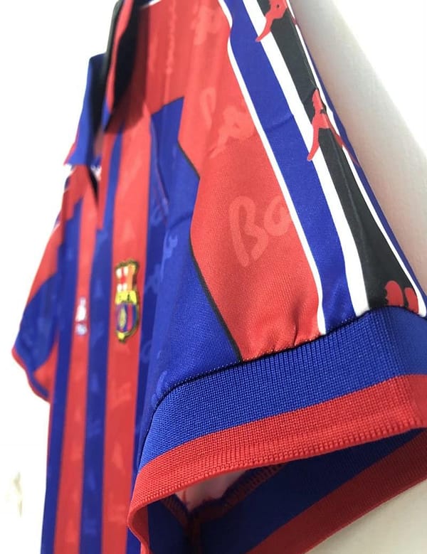 Retro 96/97 Barcelona Home Soccer Jersey - Image 4